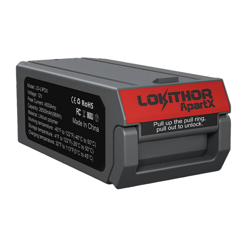 Bateria LOKITHOR LO-LIPOX 4000A 98 Wh do ApartX
